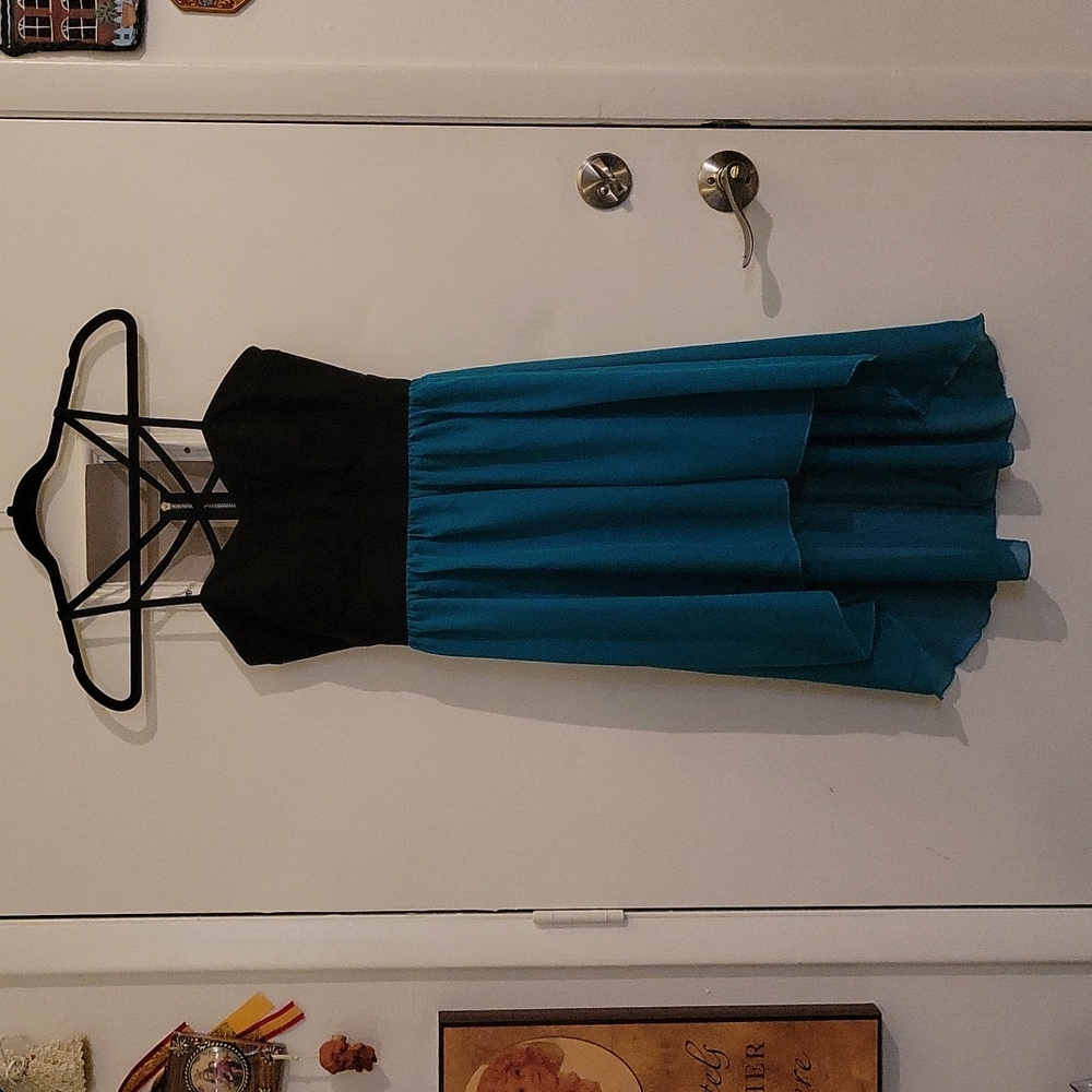 TRIXXI / 9 / BLACK AND TEAL